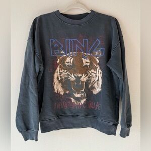 Anine Bing Tiger Sweatshirt XS